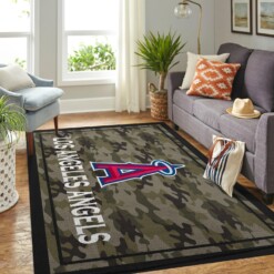 Los Angeles Angels Living Room Area Rug