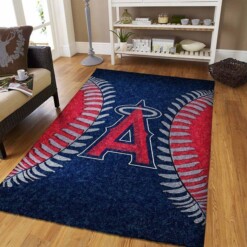 Los Angeles Angels Living Room Area Rug