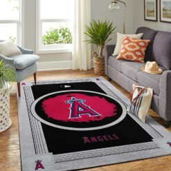 Los Angeles Angels Living Room Area Rug