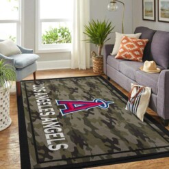 Los Angeles Angels Living Room Area Rug