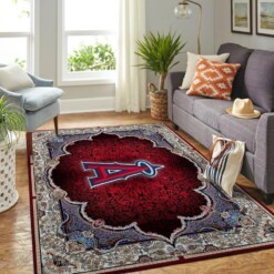 Los Angeles Angels Living Room Area Rug