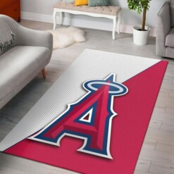 Los Angeles Angels Living Room Area Rug