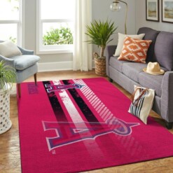 Los Angeles Angels Living Room Area Rug