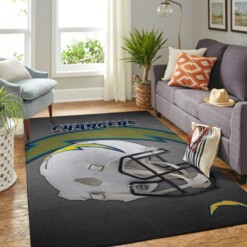 Los Angeles Chargers Living Room Area Rug