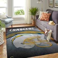 Los Angeles Chargers Living Room Area Rug