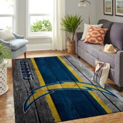 Los Angeles Chargers Living Room Area Rug