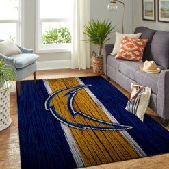 Los Angeles Chargers Living Room Area Rug