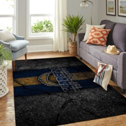 Los Angeles Chargers Living Room Area Rug