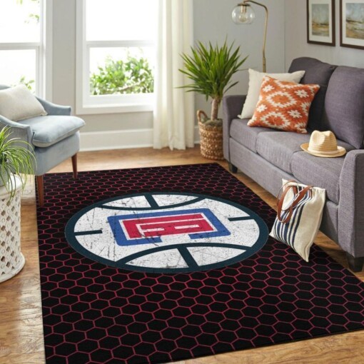 Los Angeles Clippers Living Room Area Rug