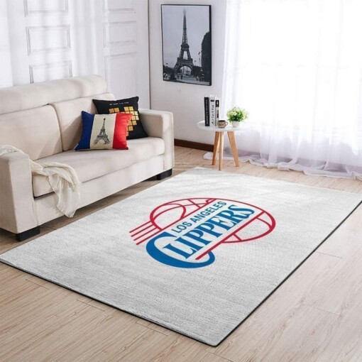 Los Angeles Clippers Living Room Area Rug