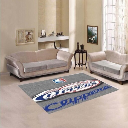 Los Angeles Clippers Living Room Area Rug