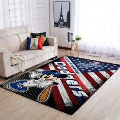 Los Angeles Dodgers Living Room Area Rug