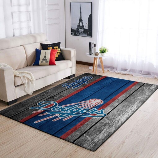 Los Angeles Dodgers Living Room Area Rug