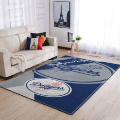 Los Angeles Dodgers Living Room Area Rug