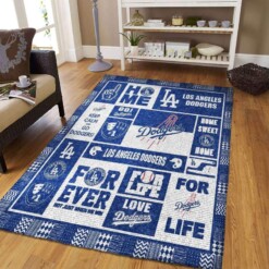 Los Angeles Dodgers Living Room Area Rug