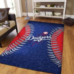 Los Angeles Dodgers Living Room Area Rug