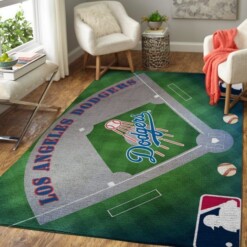 Los Angeles Dodgers Living Room Area Rug