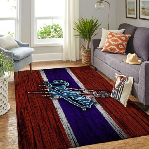 Los Angeles Dodgers Living Room Area Rug