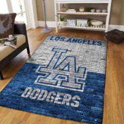 Los Angeles Dodgers Living Room Area Rug