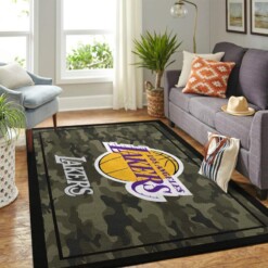 Los Angeles Lakers Living Room Area Rug