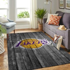 Los Angeles Lakers Living Room Area Rug