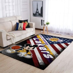 Los Angeles Lakers Living Room Area Rug