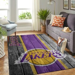 Los Angeles Lakers Living Room Area Rug