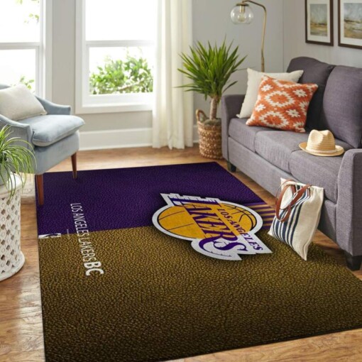 Los Angeles Lakers Living Room Area Rug