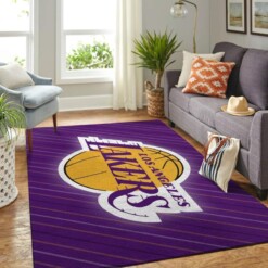 Los Angeles Lakers Living Room Area Rug