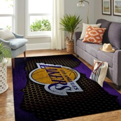 Los Angeles Lakers Living Room Area Rug