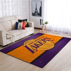 Los Angeles Lakers Living Room Area Rug