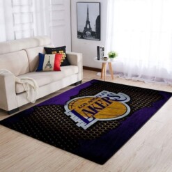 Los Angeles Lakers Living Room Area Rug