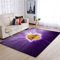 Los Angeles Lakers Living Room Area Rug