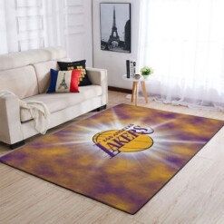 Los Angeles Lakers Living Room Area Rug