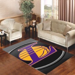 Los Angeles Lakers Living Room Area Rug