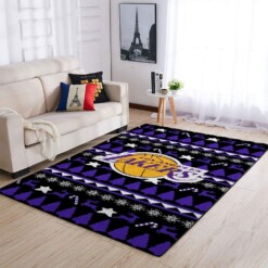 Los Angeles Lakers Living Room Area Rug