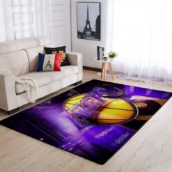 Los Angeles Lakers Living Room Area Rug