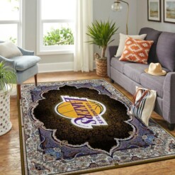 Los Angeles Lakers Living Room Area Rug