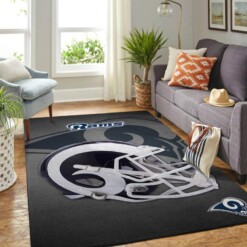 Los Angeles Rams Living Room Area Rug