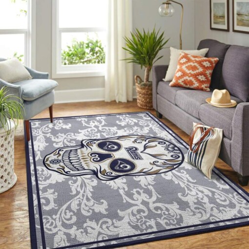 Los Angeles Rams Living Room Area Rug