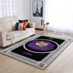 Lsu Tigers Living Room Area Rug