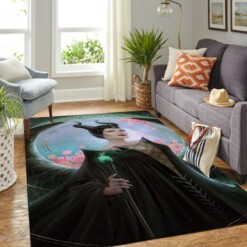 Maleficent Angela Jolie Living Room Area Rug