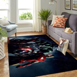 Marvel Living Room Area Rug