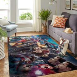 Marvel Living Room Area Rug