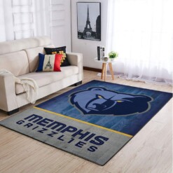 Memphis Grizzlies Living Room Area Rug