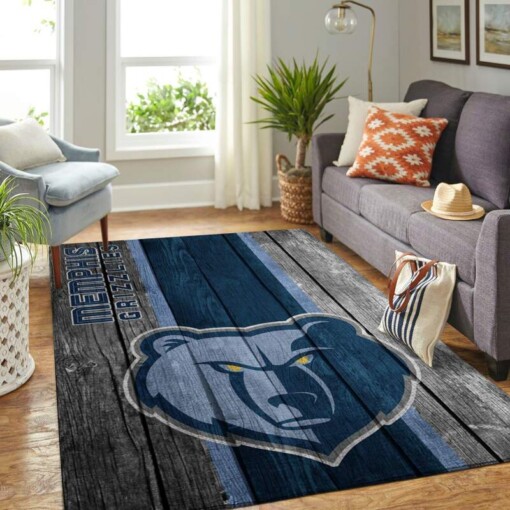 Memphis Grizzlies Living Room Area Rug