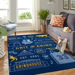 Memphis Grizzlies Living Room Area Rug