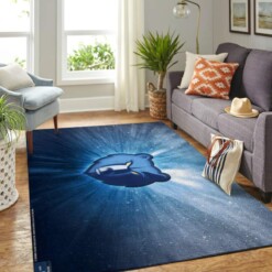 Memphis Grizzlies Living Room Area Rug