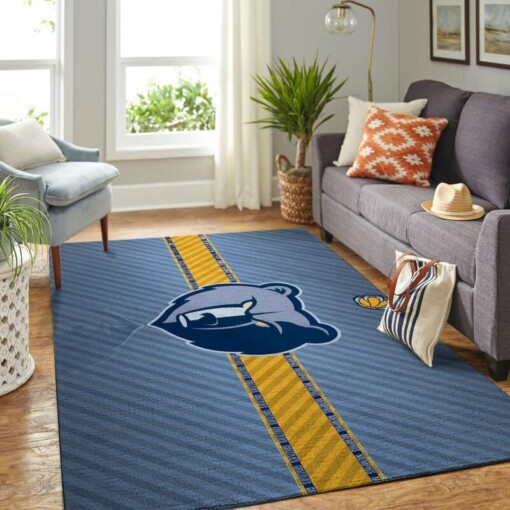 Memphis Grizzlies Living Room Area Rug