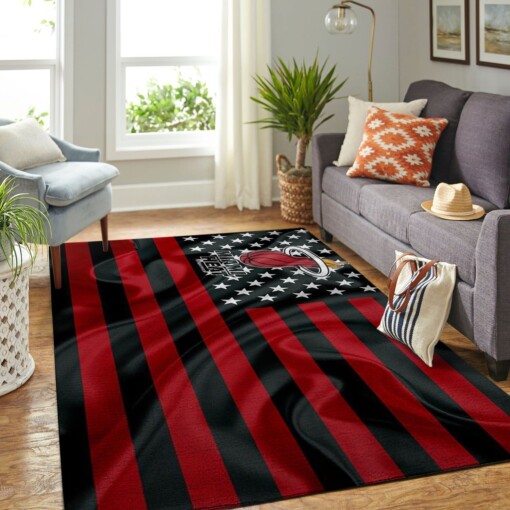 Miami Heat Living Room Area Rug